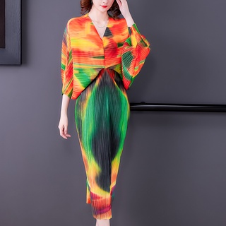 Áo Cánh Dơi Xếp Ly plus size Cho Nữ20210904