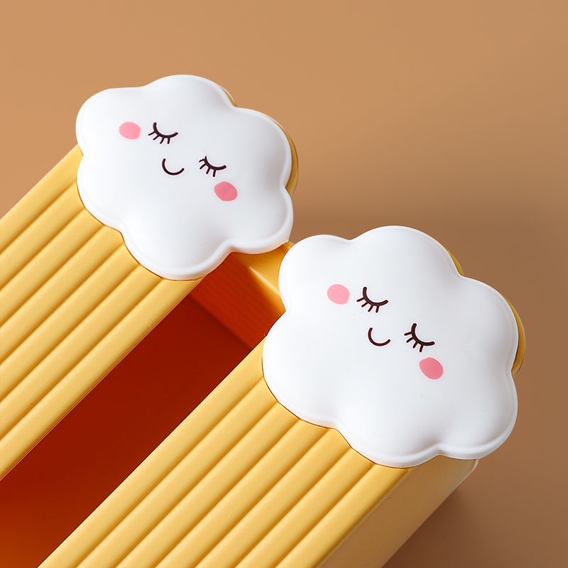 Hộp Đựng Khăn Giấy Gắn Tường Không Cần Khoan Hình Cầu Vồng Dễ Thương Sáng Tạo Cho Phòng Khách/ Phòng Ngủ/ Nhà Vệ Sinh/ Nhà Bếp