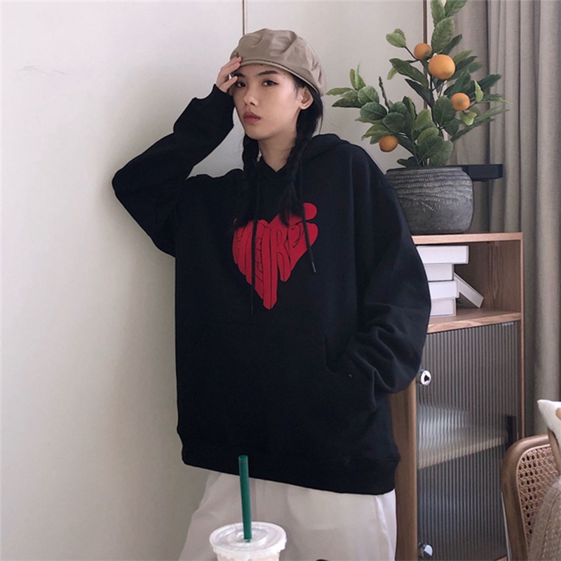 NRVP Áo Hoodie Dáng Rộng Thời Trang Hàn Quốc 2022 Dành Cho Nữ