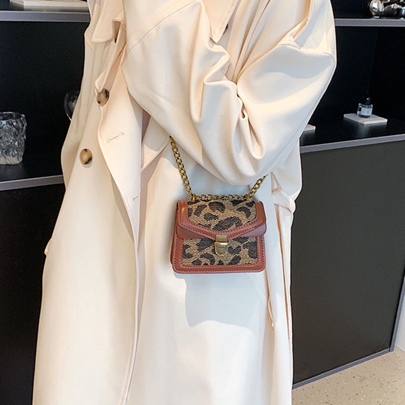 Túi Đeo Chéo mini Dây Mắt Xích Thời Trang Dành Cho Nữ