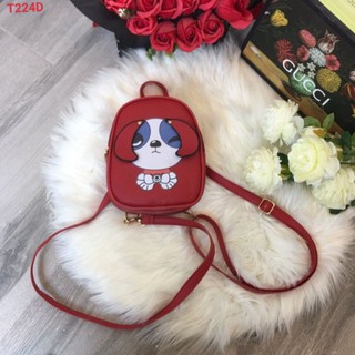 Balo Nữ Mini Cún Con Dễ Thương