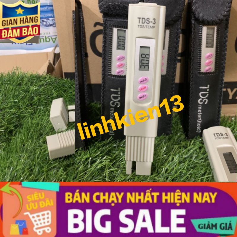 Bút đo Nước TDS 3 Loại 1 có bao da xịn