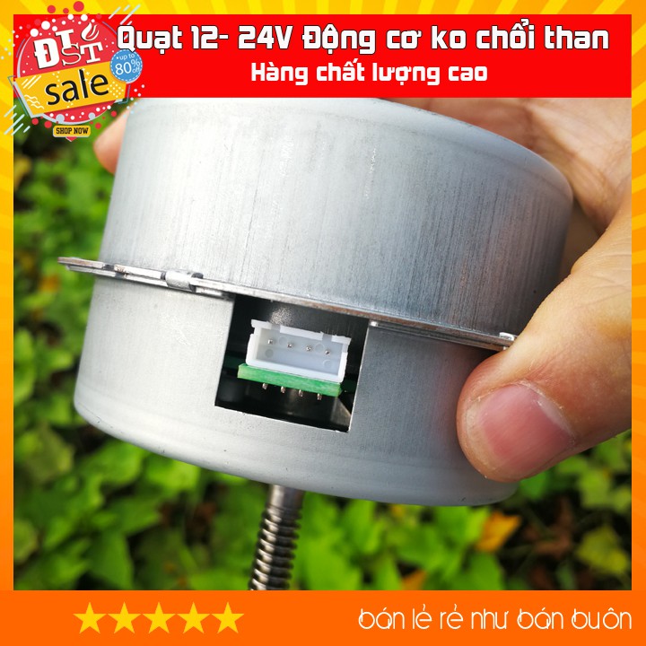 ✅ [RẺ NHẤT VIỆT NAM] ⚡ Chế quạt 12V - 24V , túp năng và có mạch điều khiển tốc độ, Động cơ không chổi, thanh lý nhanh