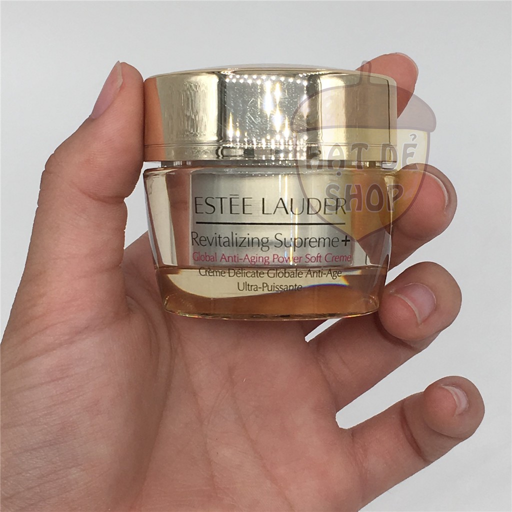 Estee Lauder Kem Chống Lão Hóa Revitalizing Supreme + Soft Creme  15ml (dưỡng ẩm, tươi trẻ da)-Hàng Chính Hãng