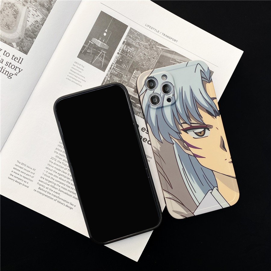 Iphone Ốp Điện Thoại Silicon Họa Tiết Hoạt Hình inuyasha Cho Iphonex 14 pro max 14 plus iphone 13 pro max iphone 12 pro max iphone 11