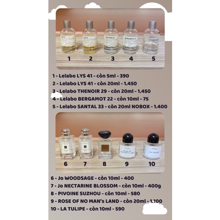 [Mã 1512FMCGSALE1 giảm 10% đơn 250K] 🌻 CHAI GỐC NƯỚC HOA | BigBuy360 - bigbuy360.vn