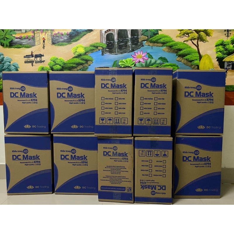 Khẩu Trang 4D DC Mask | BigBuy360 - bigbuy360.vn