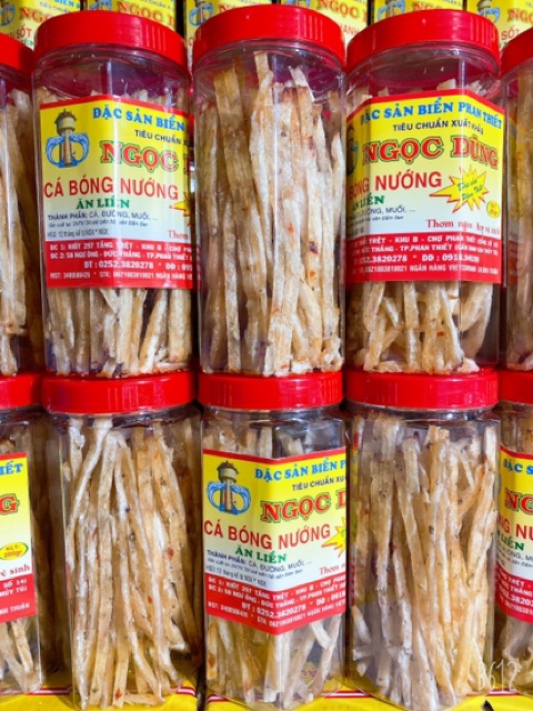 Cá Bống Nướng ( ăn liền ) là món ăn ngon của Shop Đặc Sản Biển Phan Thiết NGỌC DŨNG; Hộp 200 gram. HSD 12 tháng