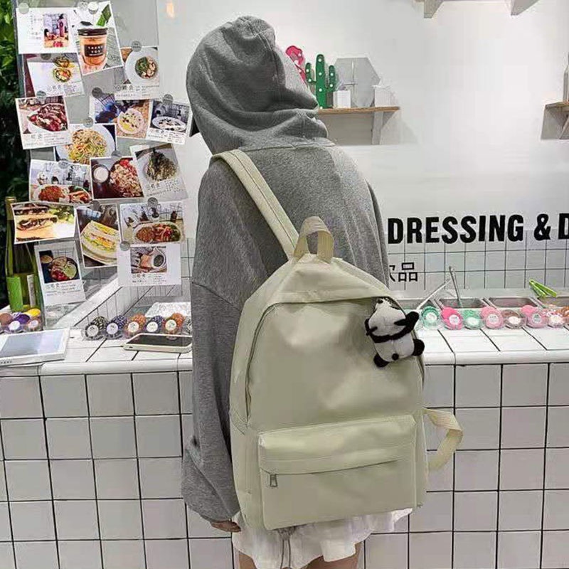 Menas Ba Lô Du Lịch / Chụp Ảnh Đường Phố Hàn Quốc ins Chính Hãng Suifeng Màu Tối Phong Cách Nhật Bản Cho Nữ Sinh