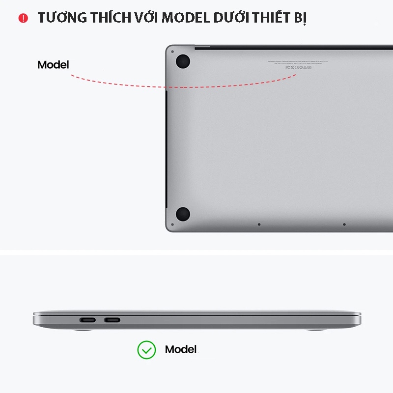 Túi chống sốc chính hãng TOMTOC (USA) Premium Leather - H15-C02 cho Macbook Pro/Air 13 inch