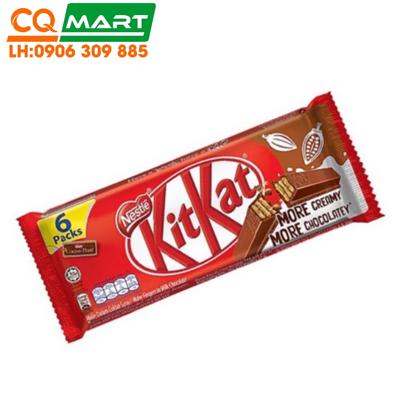 Hộp 6 Thanh Socola KitKat 102g