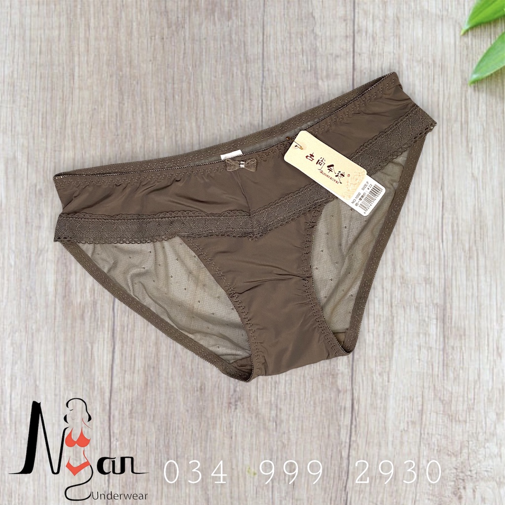 Quần lót su phối lưới- Hàng bán chạy - NGAN HOUSE - CHUYÊN ĐỒ LÓT 🍑