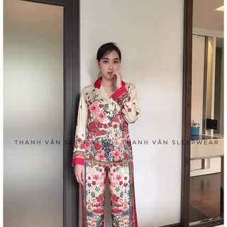 Set Pijama lụa cao cấp (freesize dưới 65kg)