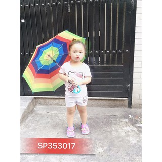 Dù sọc 7 màu cho bé (cây)