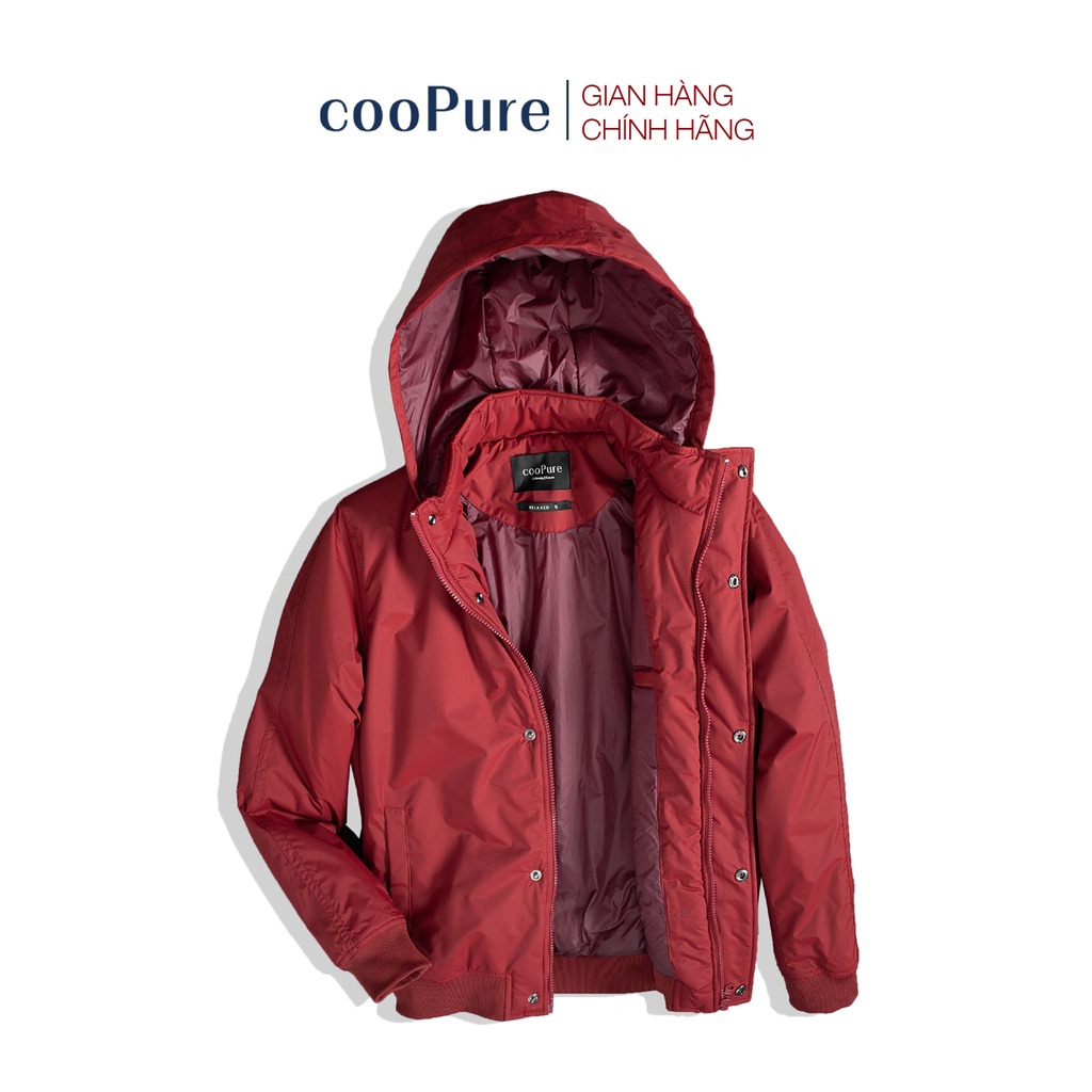 Áo phao 3 lớp chống nước cooPure, áo phao trần bông 3 lớp siêu ấm, in sealon cho mùa đông NO.6126