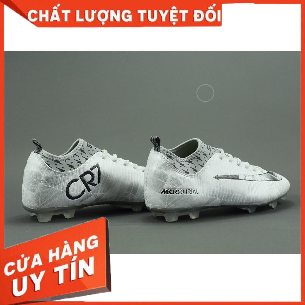 Giày đá banh Cao cổ Cr7 đinh cao - sân tự nhiên(size 39 - 44)
