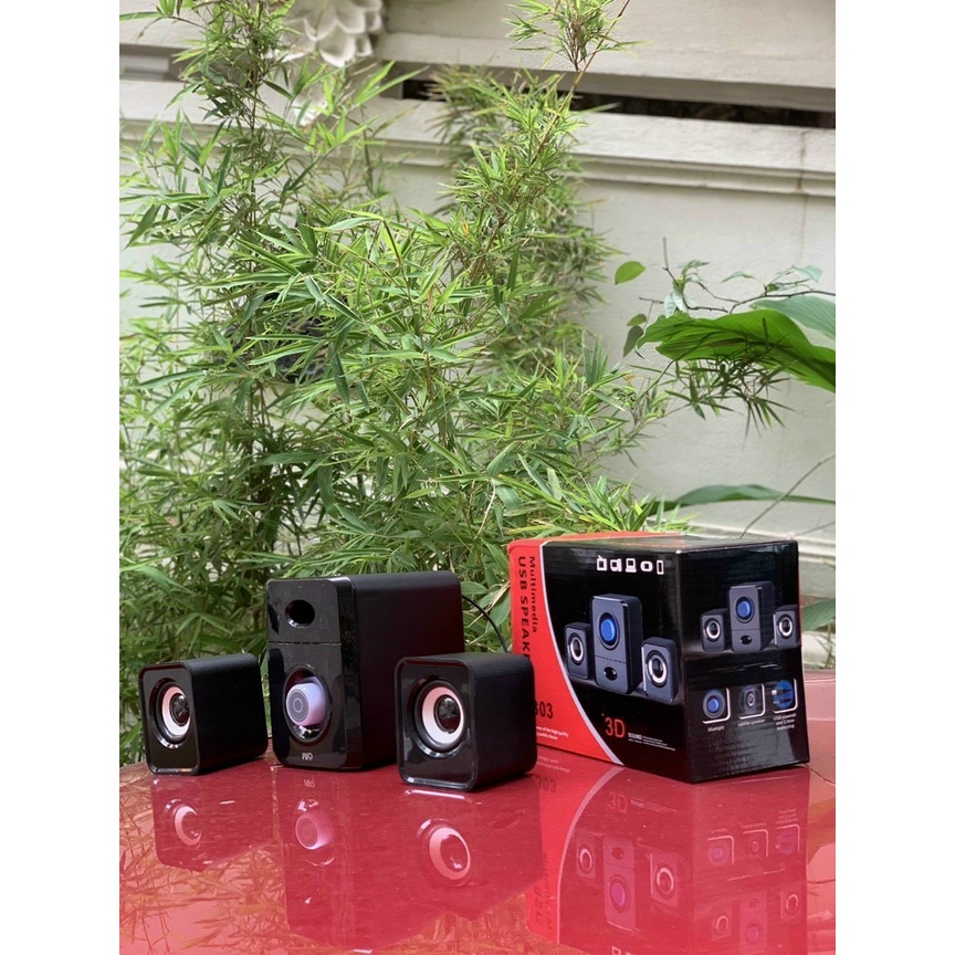 Quỳnh Mai Hàng Tốt Gía Rẻ - Loa máy vi tính để bàn mini bluetooth T 303 nghe nhạc công suất lớn