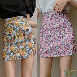 Chân Váy Xếp Li In Họa Tiết Hoa Cúc Thanh Lịch Dành Cho Nữ