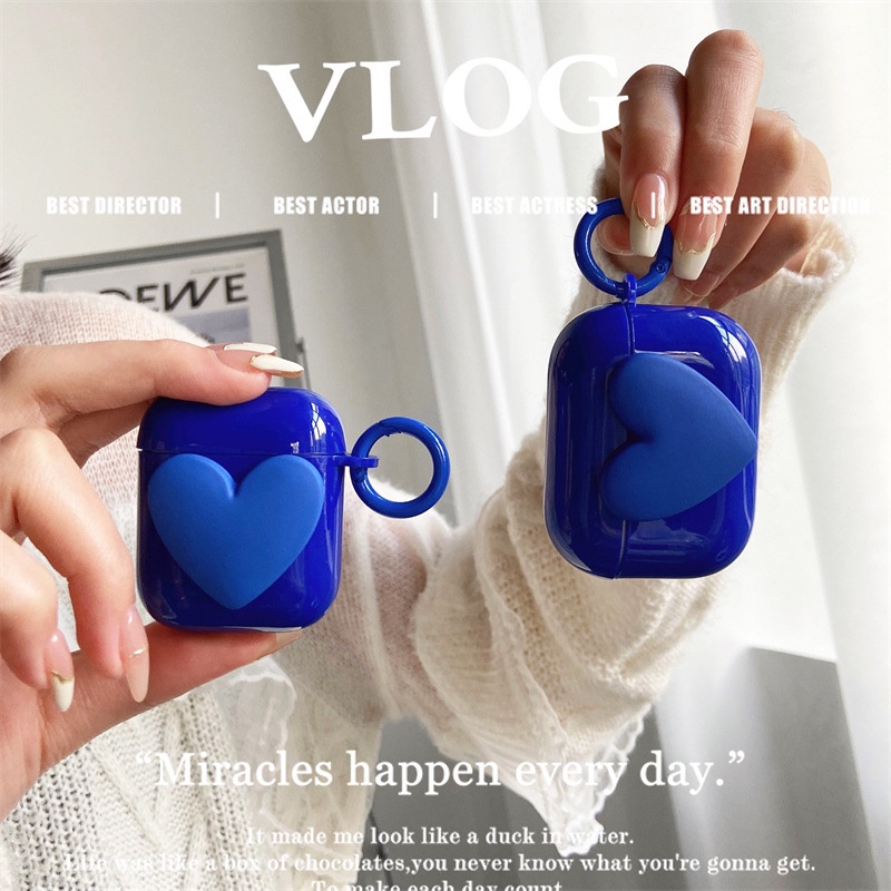 Vỏ bao đựng tại nghe airpod Vỏ ốp case airpods bảo vệ bao đựng tai nghe không dây bluetooth 1/2/3/Pro