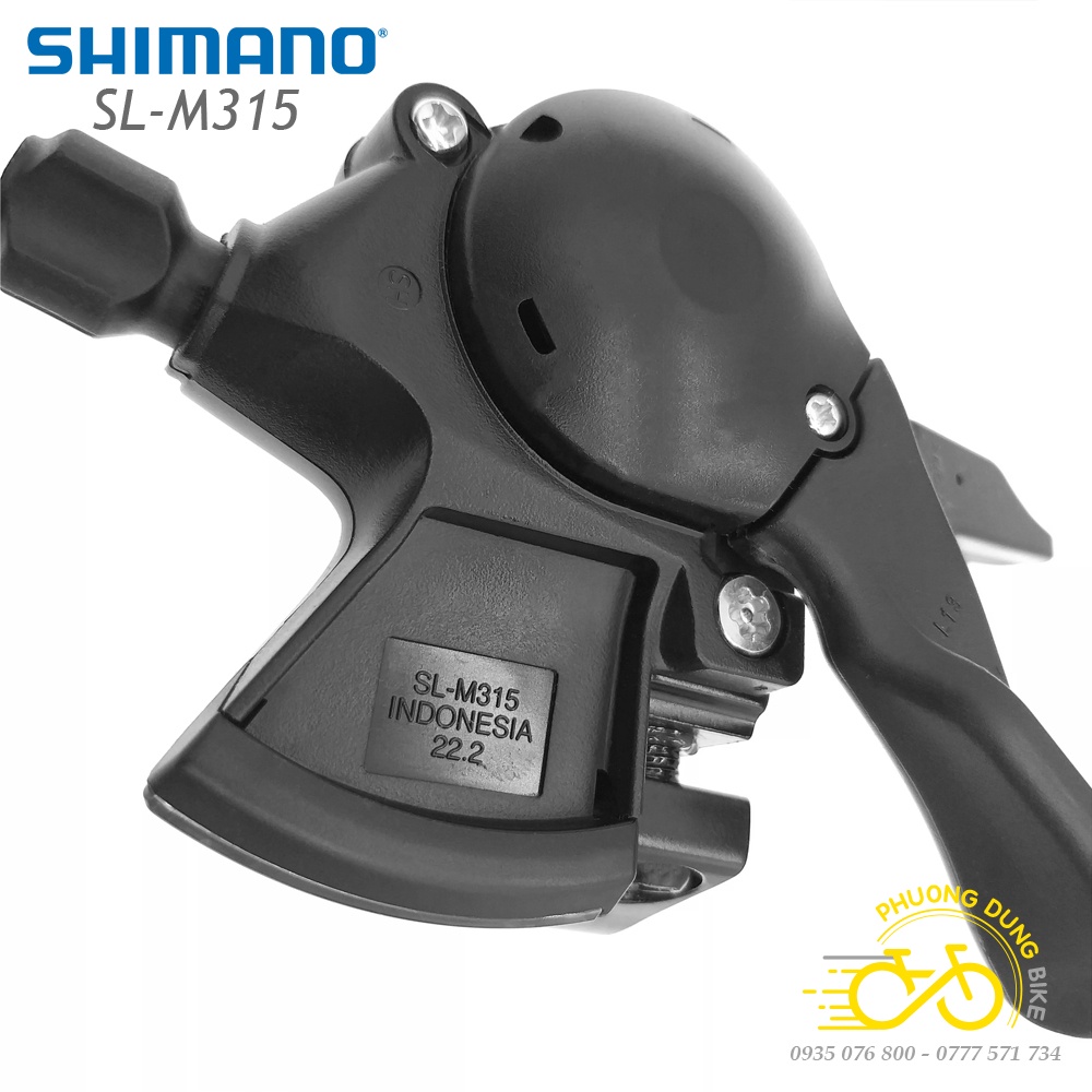 Tay đề bấm xả xe đạp SHIMANO SL-M315 - Hàng Chính Hãng