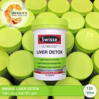 Giải độc gan - swisse liver detox