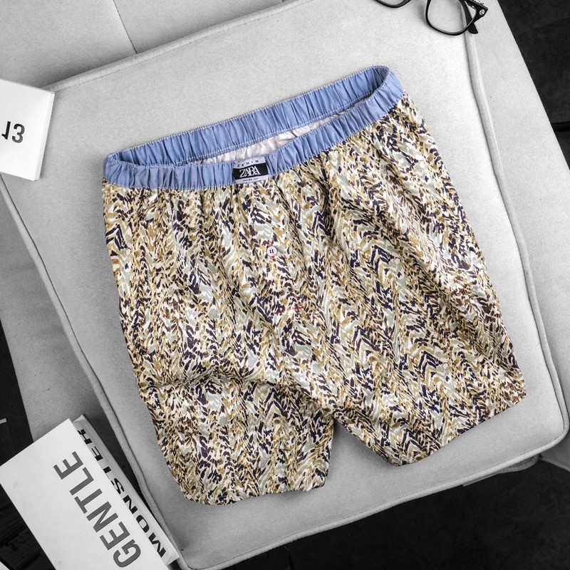 Quần đùi nam mặc nhà cao cấp vải kate mát rượi | BigBuy360 - bigbuy360.vn