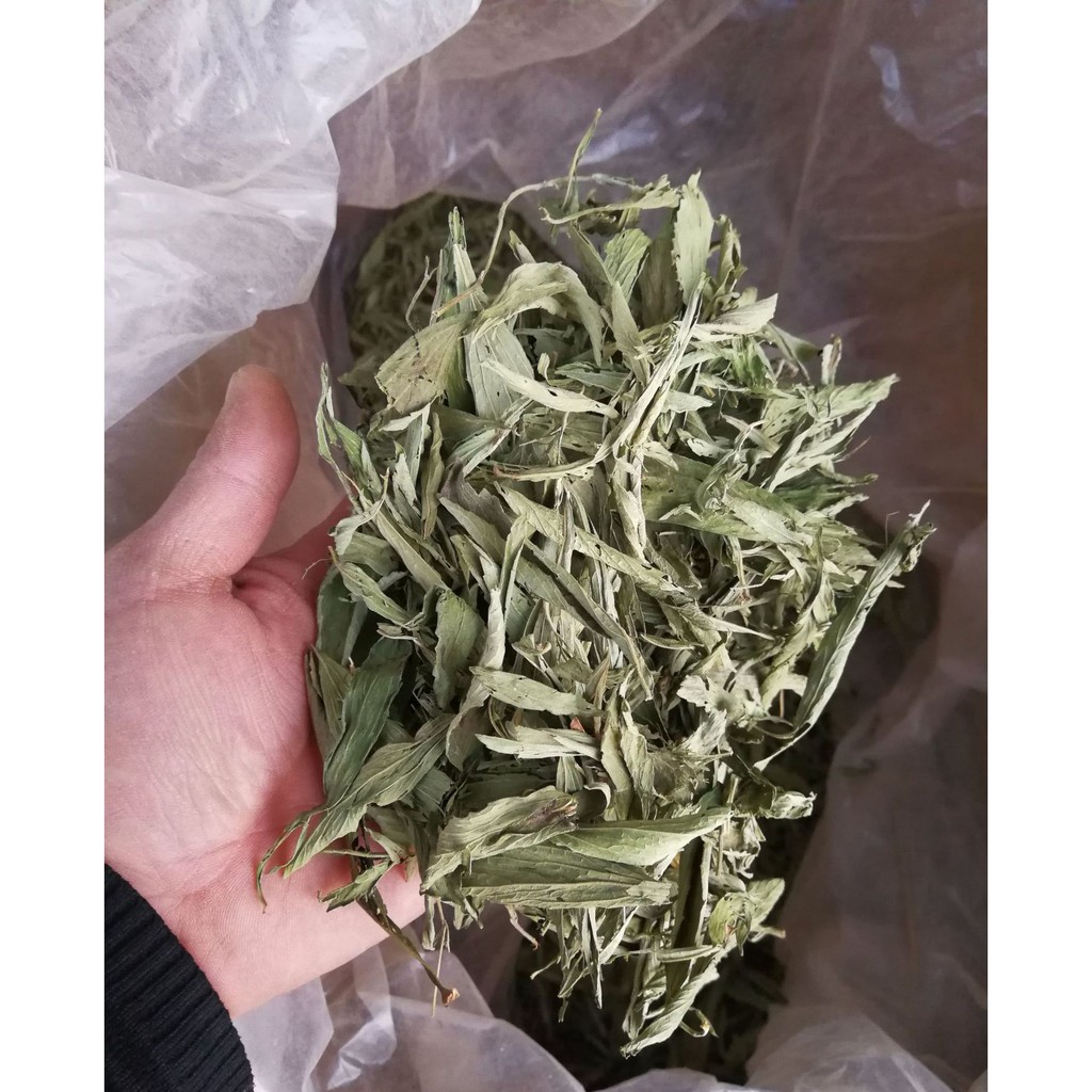 Trà lá cỏ ngọt khô (không có cành) 100g