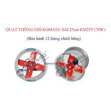 Quạt thông gió công nghiệp Komasu KM30T