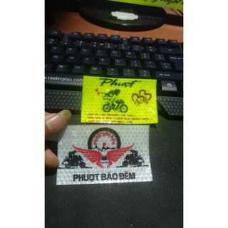 logo phượt , tem phượt , logo phản quang , tem xe