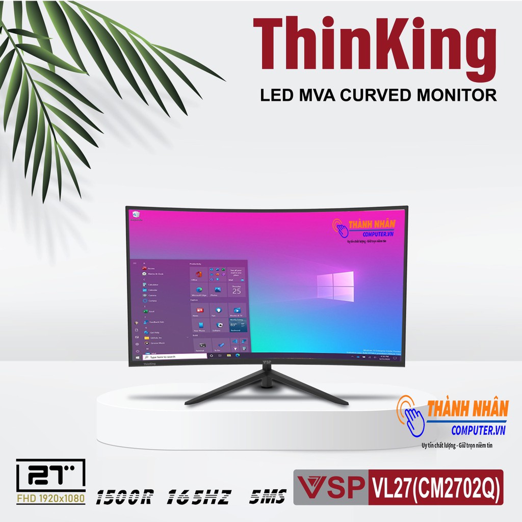 Màn hình LCD 27" VSP VL27 CM2702Q Đen New 100% FullBox | BigBuy360 - bigbuy360.vn