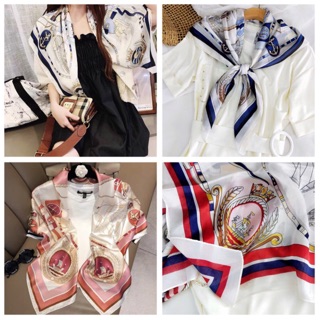 Khăn vuông 90x90 đẹp.