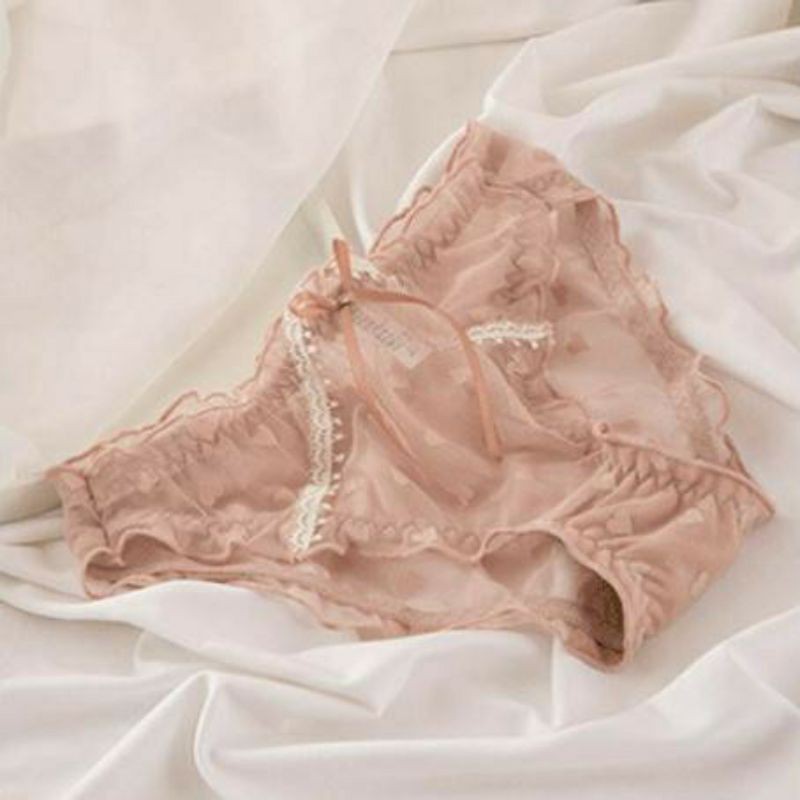 Quần lót nữ ren lưới sexy thoáng khí thông hơi phong cách YUMI JAPAN QL21 Biki | BigBuy360 - bigbuy360.vn