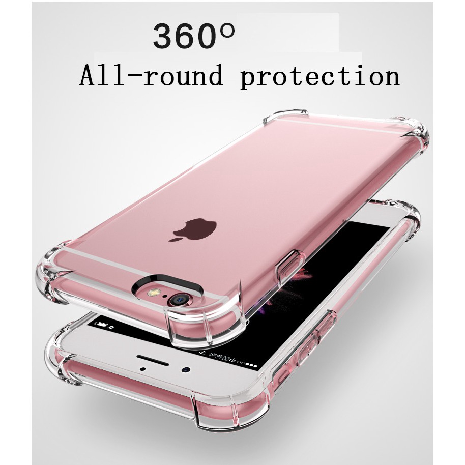 Ốp điện thoại túi khí chống sốc chống va đập 360 độ cho iPhone 5 5s 6 6S 7 8 Plus X Xs Max XR