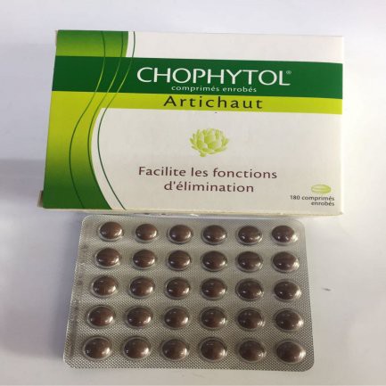 [ Hàng Pháp] Chophytol 200mg 180 viên giúp thông mật, lợi mật