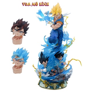 Mô hình dragon ball - mô hình vegito cực đẹp cao 45cm, có đèn led, full box
