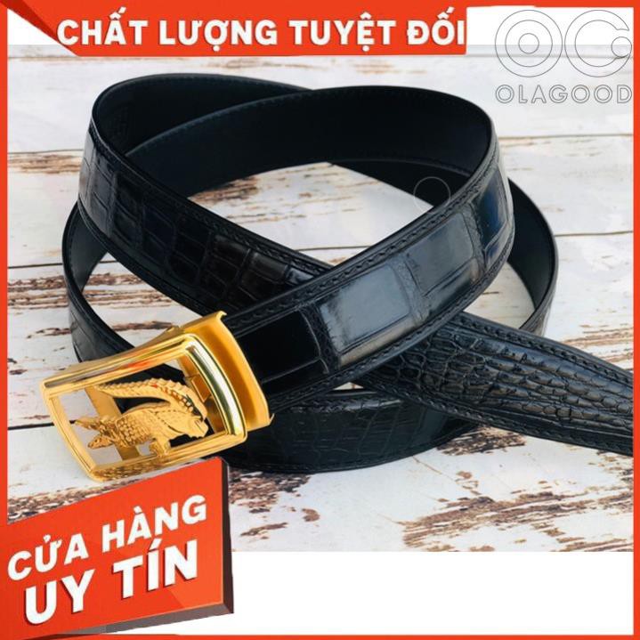 Thắt Lưng Nam Da Cá Sấu Cao Cấp – TLDT0119S