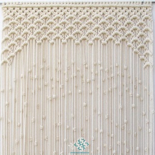 rèm trang trí rèm cửa vách ngăn Macrame