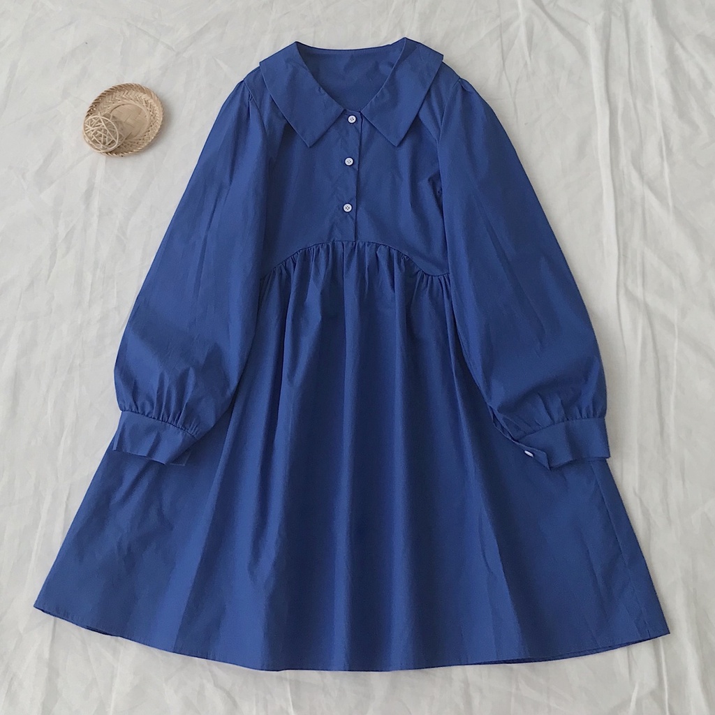 Đầm Babydoll Form Rộng JEM CLOSET Thiết Kế Basic Nhiều Màu Dễ Mix Đồ Đễ Thương QUARK  3407