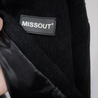 ÁO BOMBER MISSOUT ĐEN