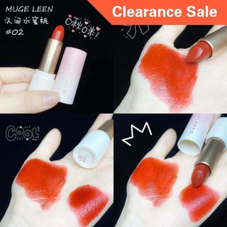 Son môi màu lì Muge Leen không chì chống nước lâu trôi