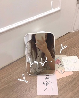 Gương mini để bàn