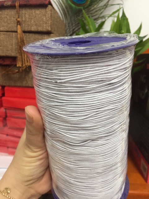 Combo 10m dây thun trắng