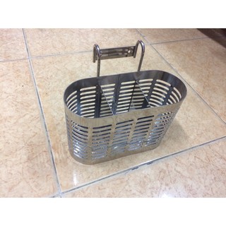 Ống đũa tròn inox 304 -3 ngăn