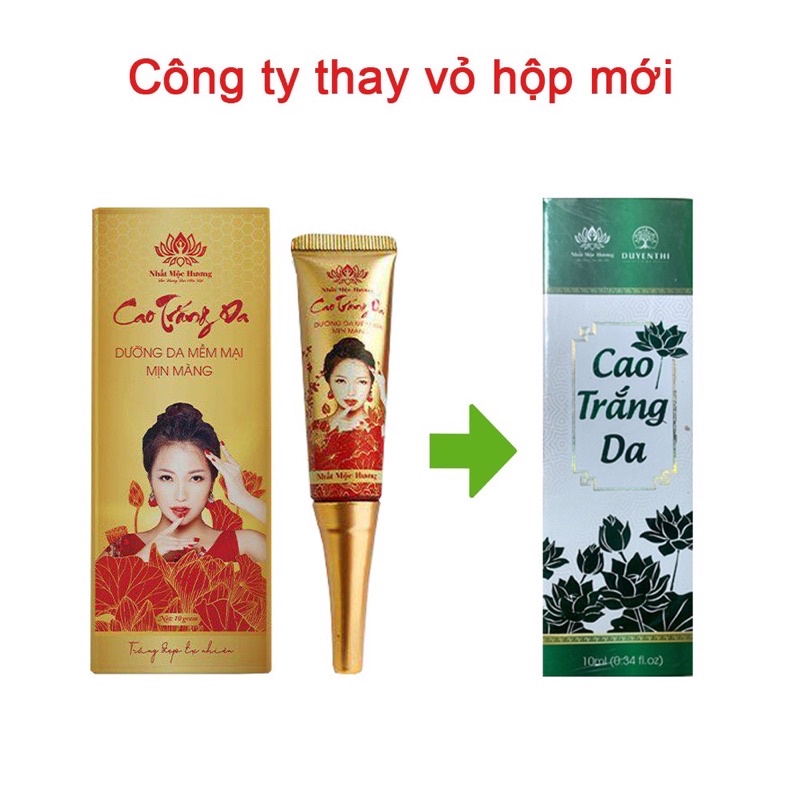 (Freeship) - CAO TRẮNG DA - BÁCH Y SÂM - NHẤT MỘC HƯƠNG