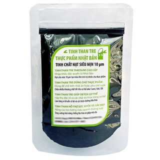 Bột Tinh Than Tre Thực Phẩm Siêu Mịn Takesumi - Yên Nhiên 10µm 50g/100g