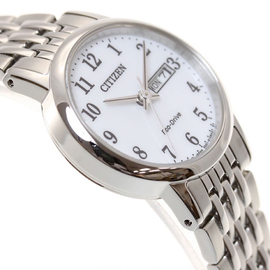 Đồng Hồ Nữ Citizen Dây Thép Không Gỉ EW3250-53A - Mặt Trắng (Sapphire)