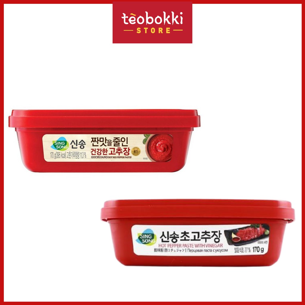 Tương ớt Hàn Quốc gochujang Singsong 170g