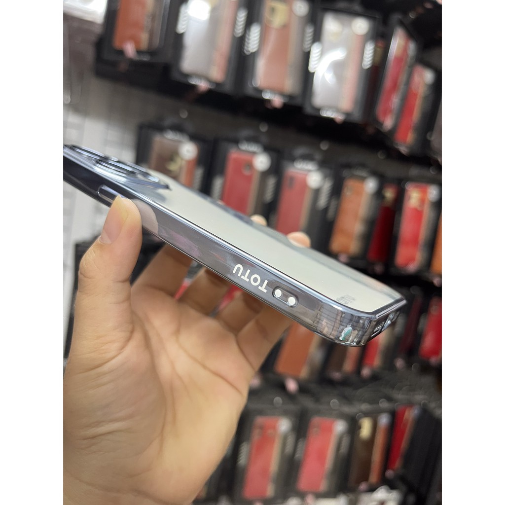 🌟CHÍNH HÃNG 🌟Ốp  iphone 12  TOTU LƯNG TRONG viền màu bảo vệ Camera iPhone 11 12  / MINI / PRO / MAX