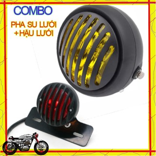 🚚 ⭐⭐⭐⭐⭐ đèn pha lưới + đèn hậu lưới