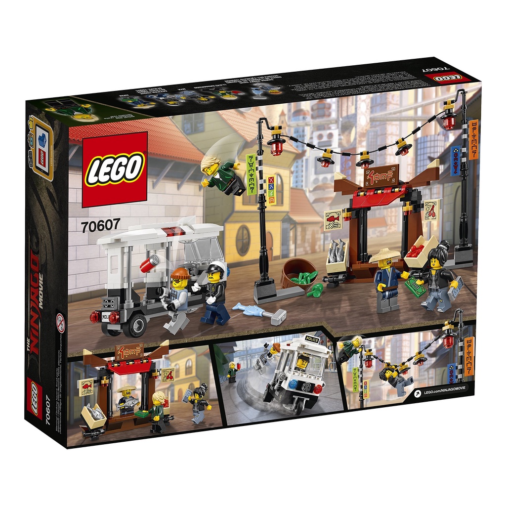 Lego 70607 Ninjago Movie City Chase - Phim NinjaGo Thành phố đuổi bắt